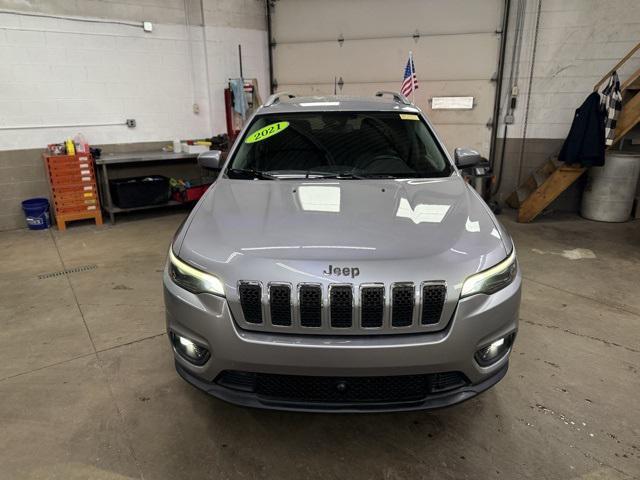 used 2021 Jeep Cherokee car, priced at $22,686