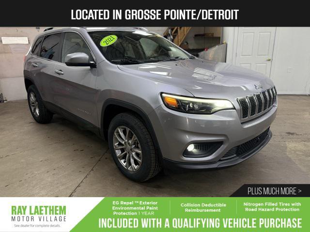 used 2021 Jeep Cherokee car, priced at $22,686