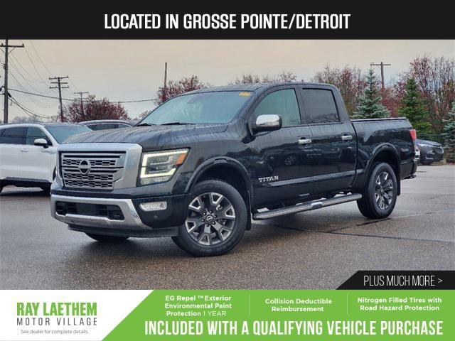 used 2023 Nissan Titan car, priced at $44,995