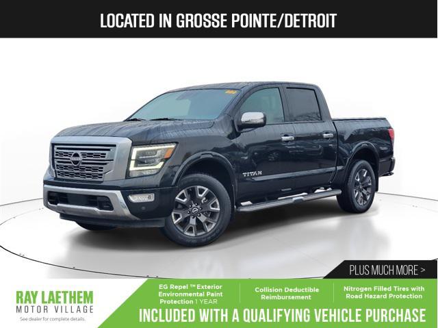 used 2023 Nissan Titan car, priced at $44,995