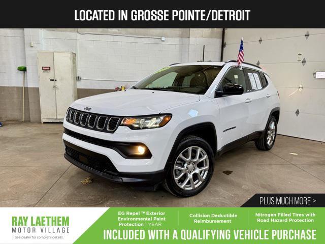 used 2024 Jeep Compass car, priced at $27,643