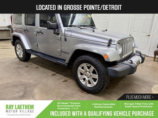 used 2017 Jeep Wrangler Unlimited car, priced at $21,828