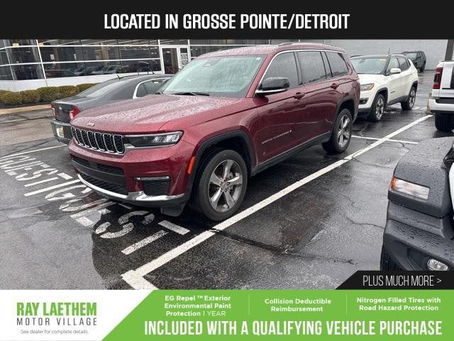 used 2021 Jeep Grand Cherokee L car, priced at $30,511