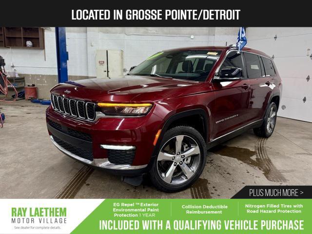 used 2021 Jeep Grand Cherokee L car, priced at $29,330