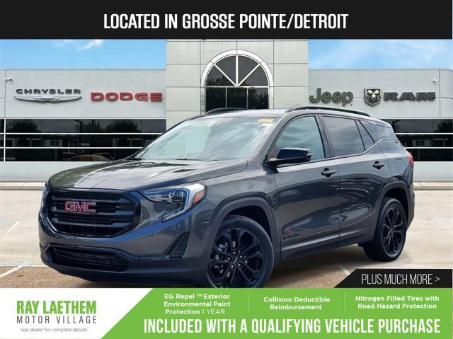 used 2021 GMC Terrain car, priced at $20,950