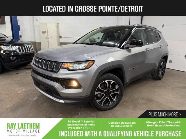 used 2022 Jeep Compass car, priced at $21,130