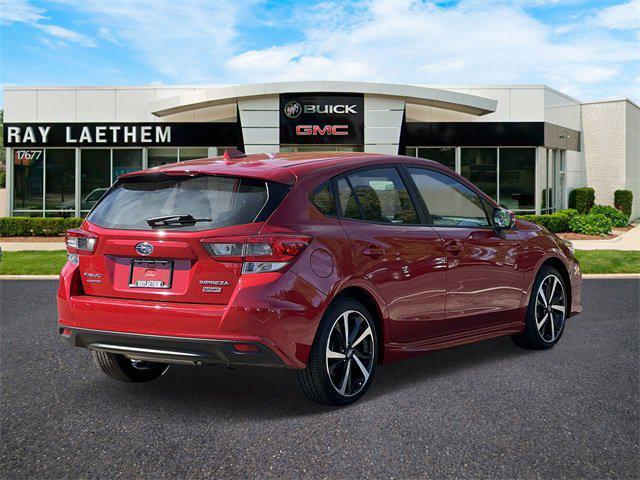 used 2023 Subaru Impreza car, priced at $24,081
