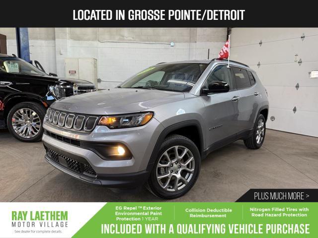 used 2022 Jeep Compass car, priced at $21,510