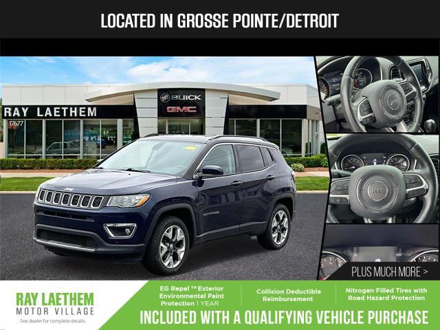 used 2018 Jeep Compass car, priced at $13,117