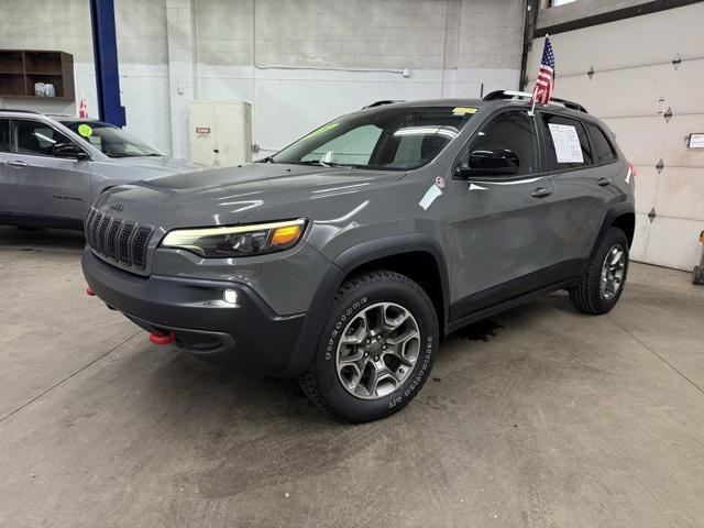 used 2022 Jeep Cherokee car, priced at $25,999