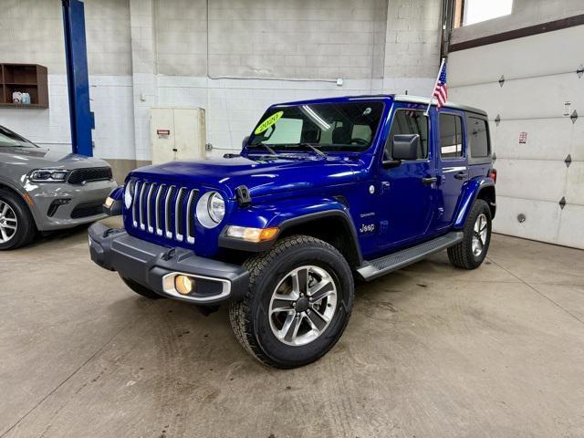 used 2020 Jeep Wrangler Unlimited car, priced at $24,608