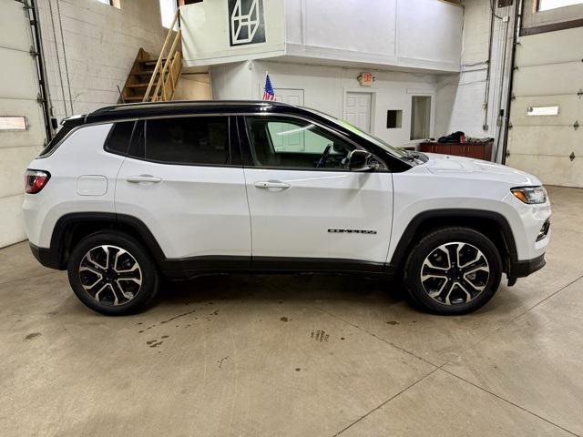 used 2022 Jeep Compass car, priced at $22,962