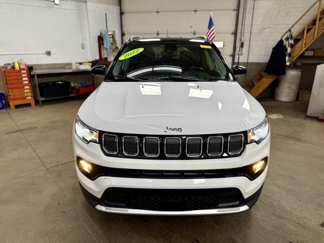 used 2022 Jeep Compass car, priced at $22,962