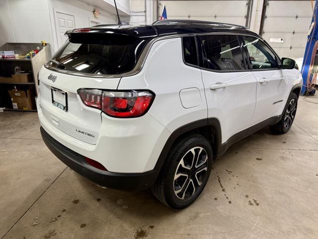 used 2022 Jeep Compass car, priced at $22,962