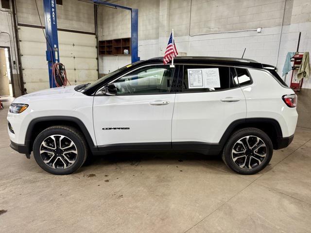 used 2022 Jeep Compass car, priced at $22,962