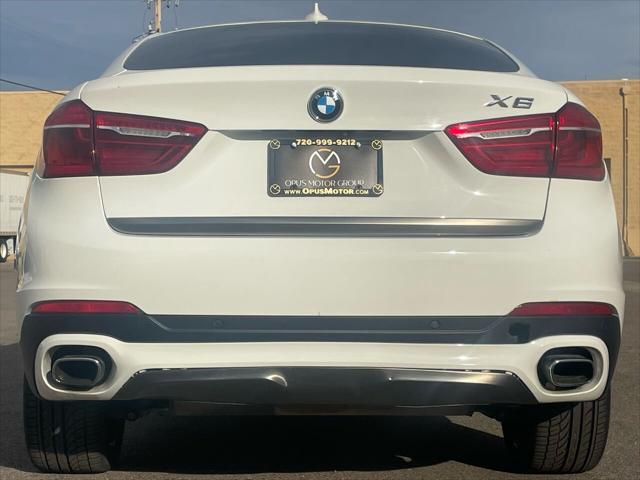 used 2018 BMW X6 car, priced at $27,956