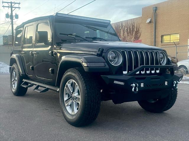 used 2018 Jeep Wrangler Unlimited car, priced at $19,958