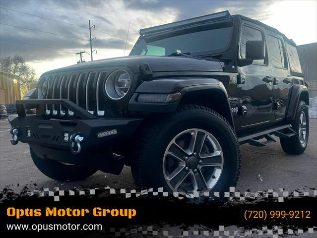 used 2018 Jeep Wrangler Unlimited car, priced at $21,965