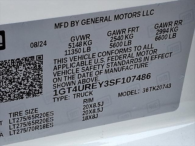 new 2025 GMC Sierra 2500 car, priced at $86,480