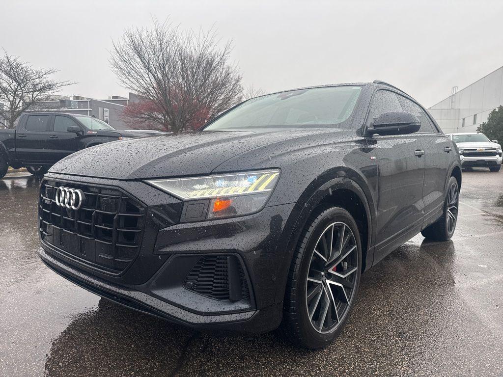 used 2020 Audi Q8 car, priced at $32,000