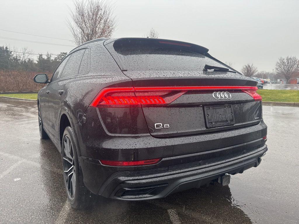used 2020 Audi Q8 car, priced at $32,000