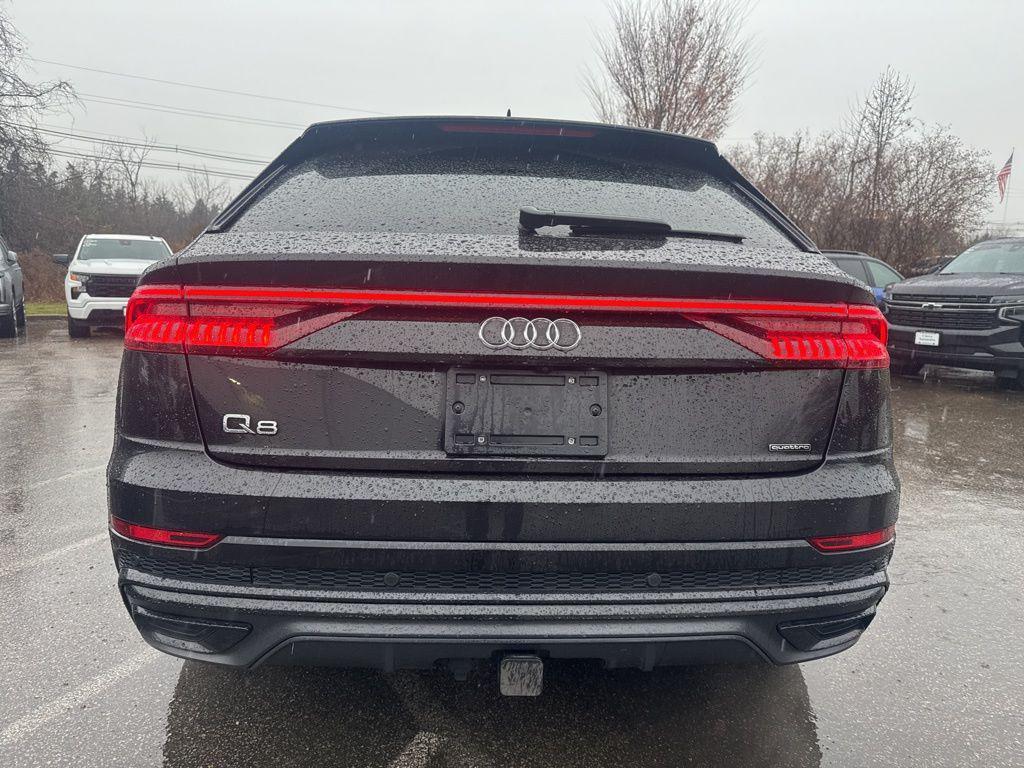 used 2020 Audi Q8 car, priced at $32,000