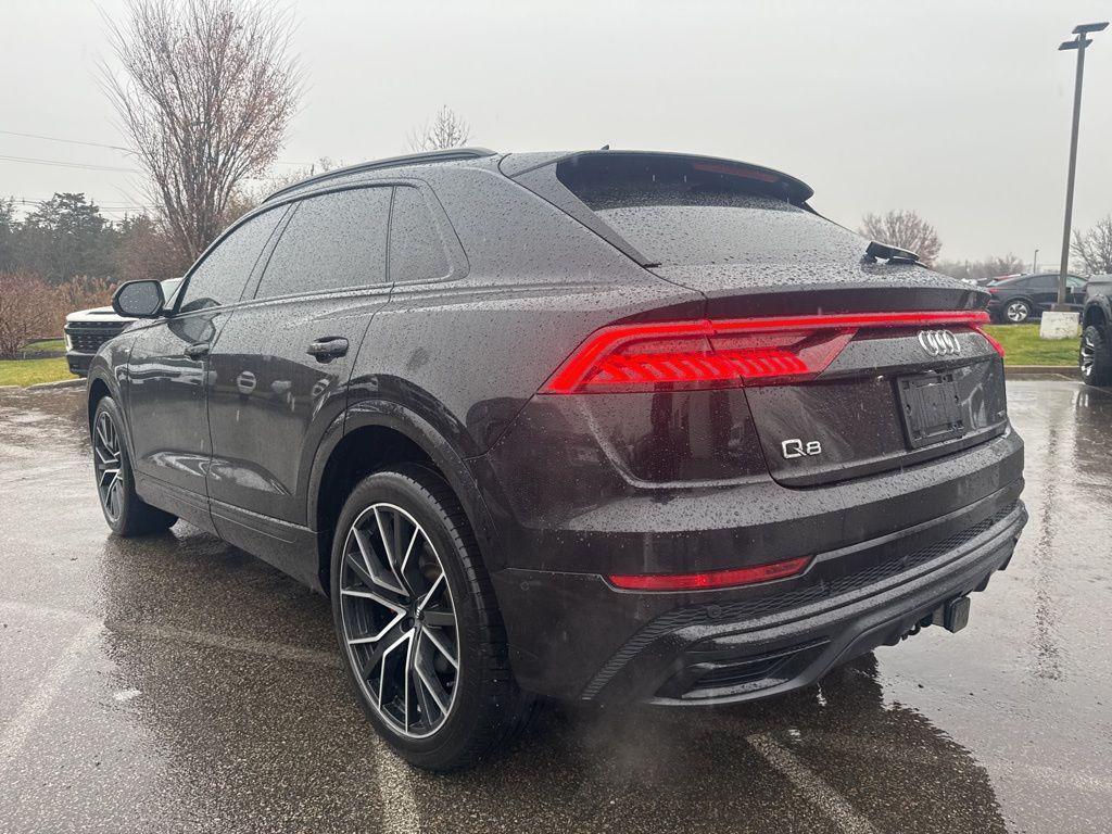used 2020 Audi Q8 car, priced at $32,000