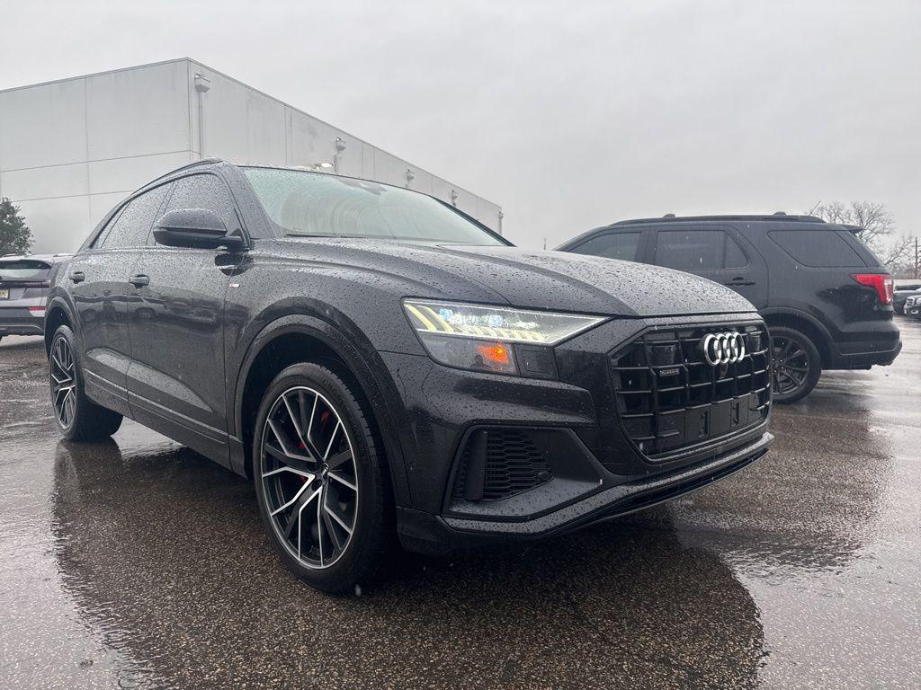 used 2020 Audi Q8 car, priced at $32,000