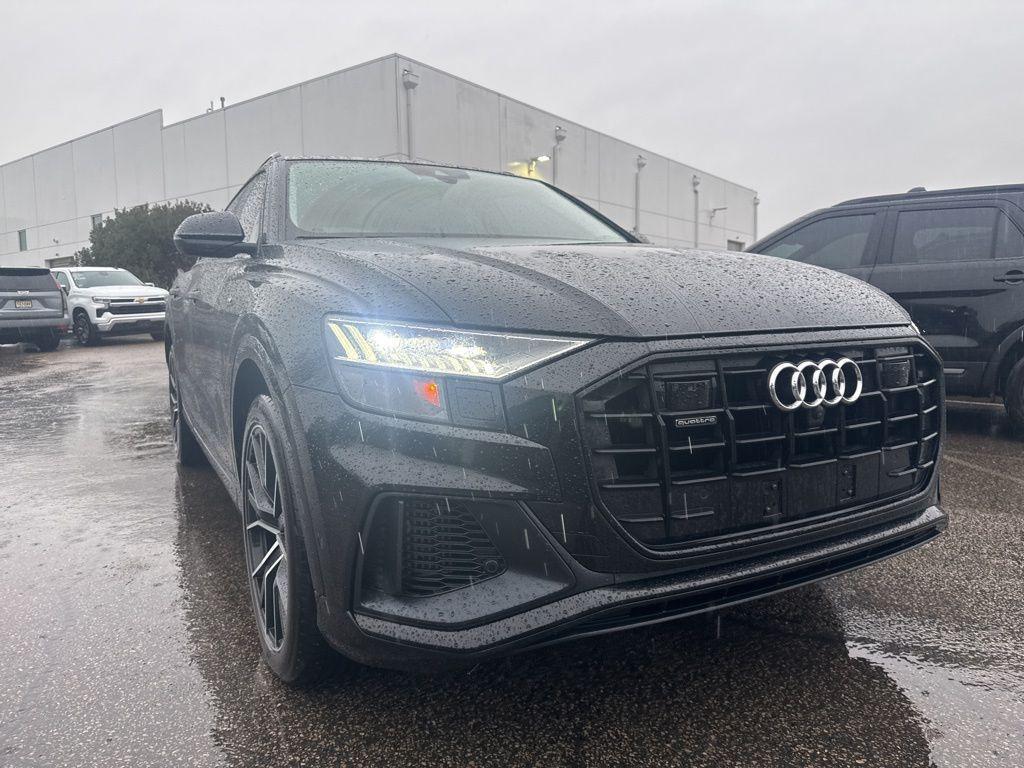 used 2020 Audi Q8 car, priced at $32,000