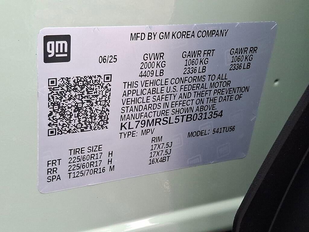 new 2026 Chevrolet TrailBlazer car, priced at $27,390