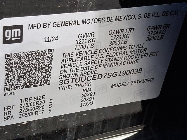 new 2025 GMC Sierra 1500 car, priced at $61,229