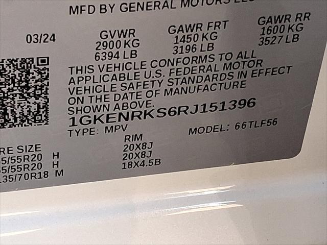 new 2024 GMC Acadia car, priced at $60,190