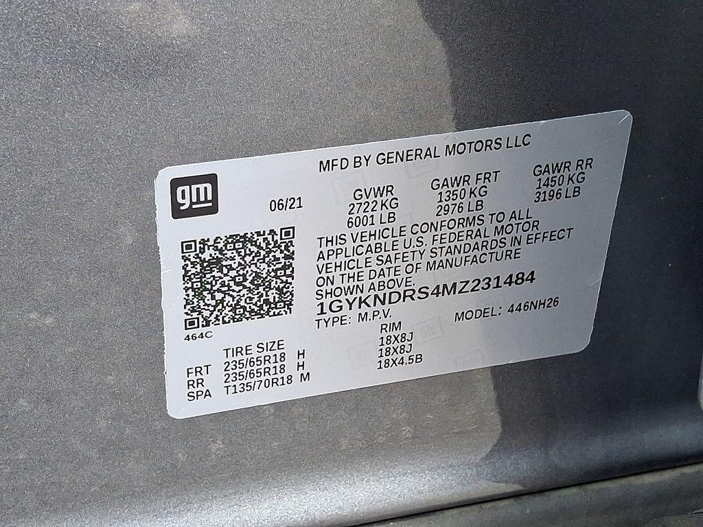 used 2021 Cadillac XT5 car, priced at $33,499