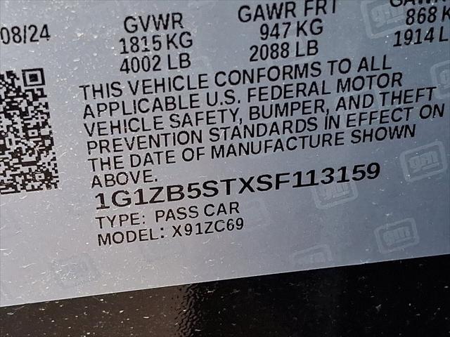 new 2025 Chevrolet Malibu car, priced at $27,245
