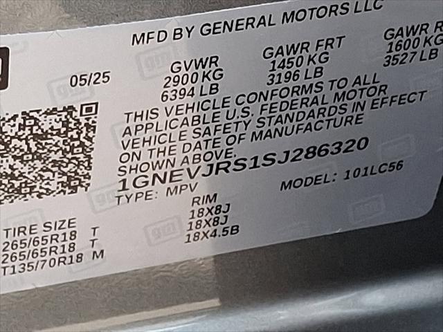 new 2025 Chevrolet Traverse car, priced at $50,795