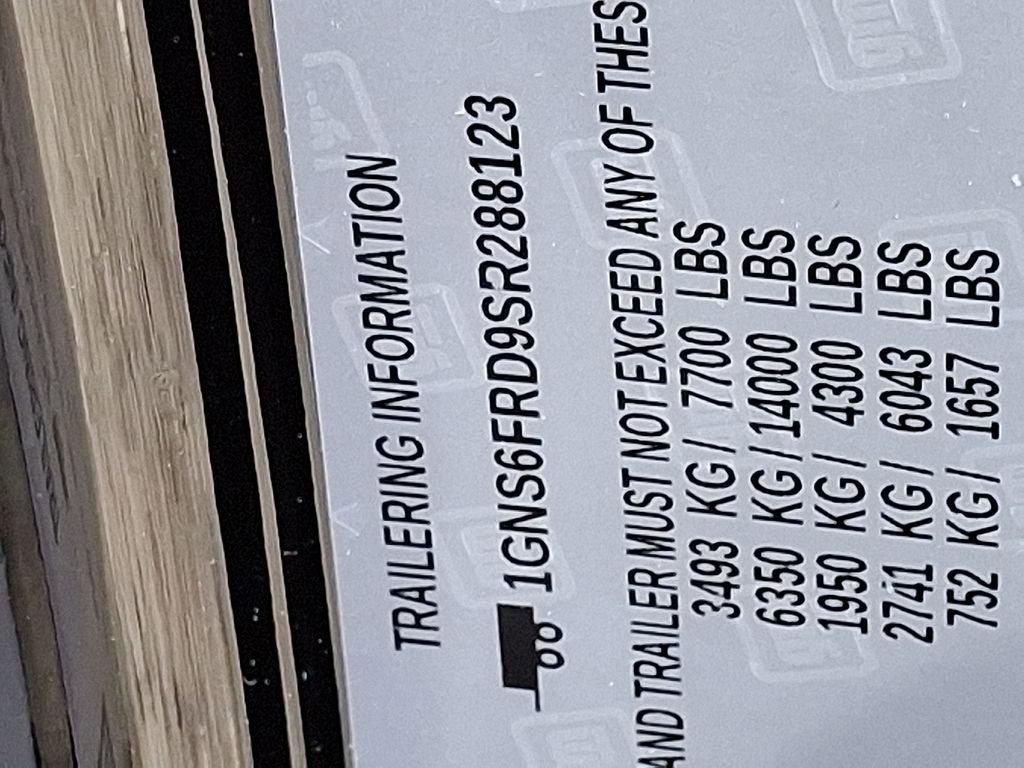 new 2025 Chevrolet Suburban car, priced at $81,320