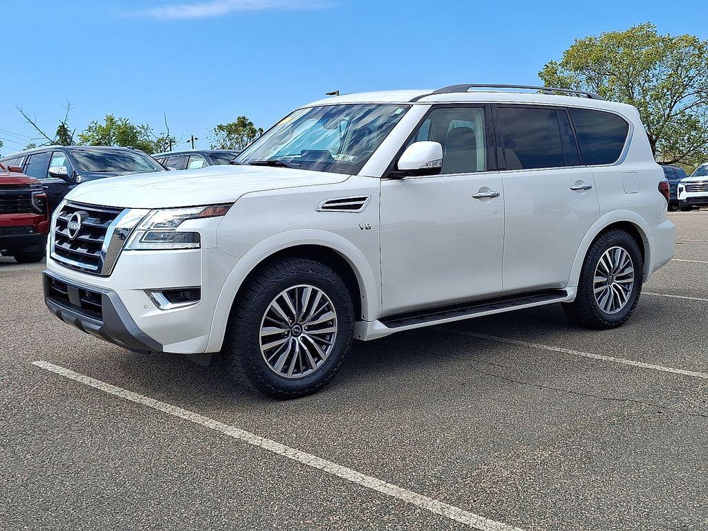 used 2021 Nissan Armada car, priced at $29,995