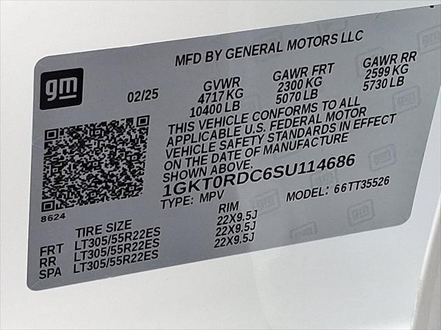 new 2025 GMC HUMMER EV SUV car, priced at $107,745