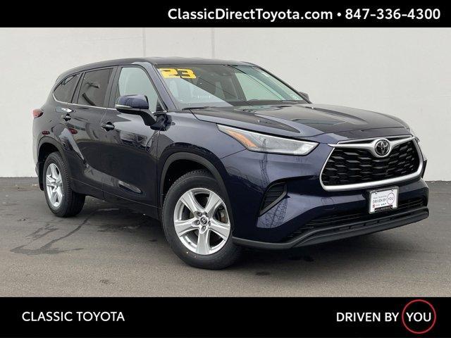 used 2023 Toyota Highlander car, priced at $30,740