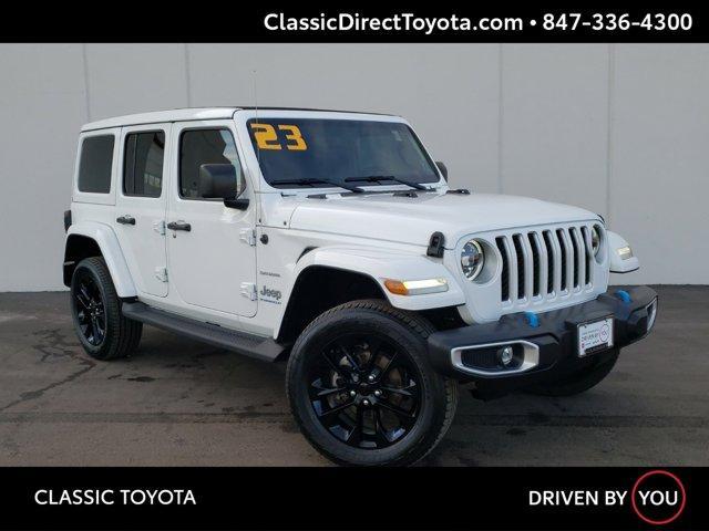 used 2023 Jeep Wrangler 4xe car, priced at $32,999