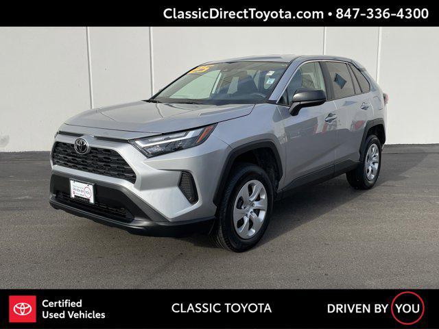 used 2025 Toyota RAV4 car, priced at $26,987
