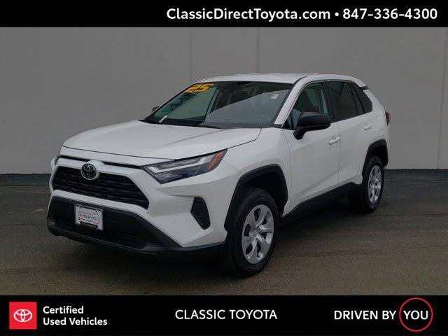 used 2025 Toyota RAV4 car, priced at $27,998