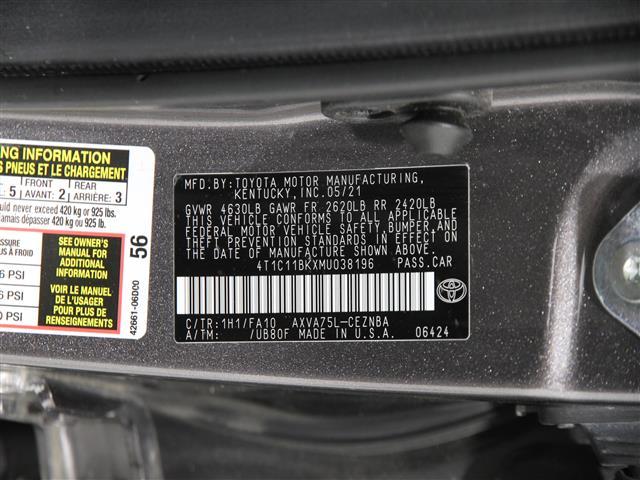 used 2021 Toyota Camry car, priced at $24,990