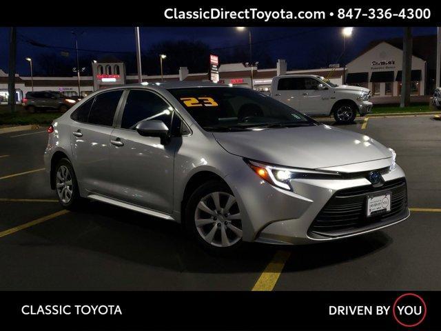 used 2023 Toyota Corolla Hybrid car, priced at $23,136