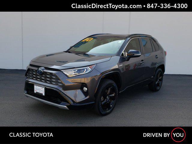 used 2020 Toyota RAV4 Hybrid car, priced at $26,999