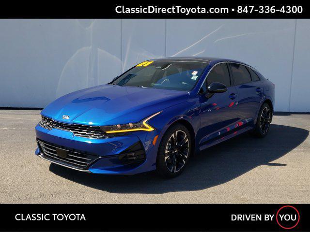 used 2021 Kia K5 car, priced at $20,647