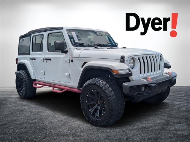 used 2019 Jeep Wrangler Unlimited car, priced at $22,999