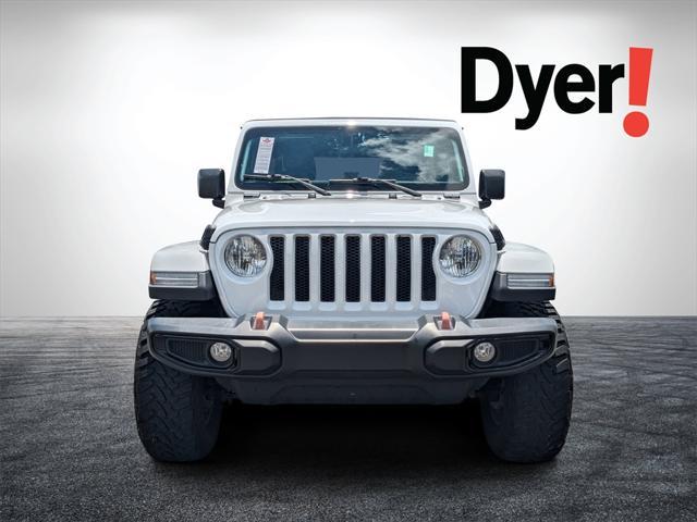 used 2019 Jeep Wrangler Unlimited car, priced at $22,999