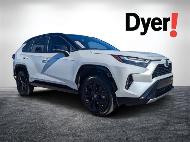 used 2023 Toyota RAV4 Hybrid car, priced at $35,999