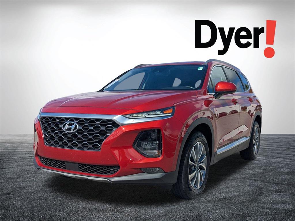 used 2020 Hyundai Santa Fe car, priced at $19,899
